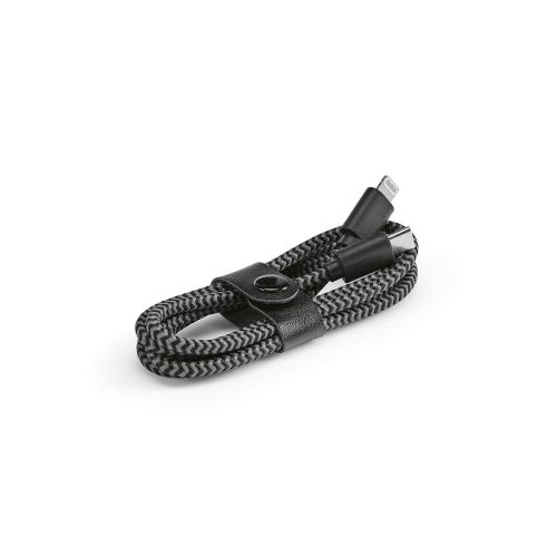 RAMANUJAN - Cable rPET. 1m USB-C to Lightning. Fast Charge