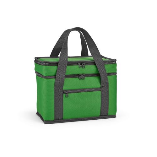 FLORENCE L - Cooler 10L rPET. 2 compartments and front pocket