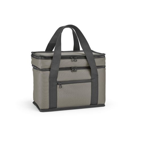 FLORENCE L - Cooler 10L rPET. 2 compartments and front pocket