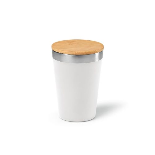 DON - Travel Cup rSS and Bamboo lid 400ml. Double wall