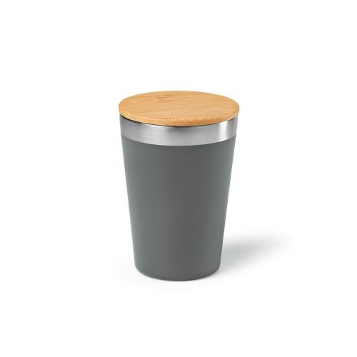 DON - Travel Cup rSS and Bamboo lid 400ml. Double wall