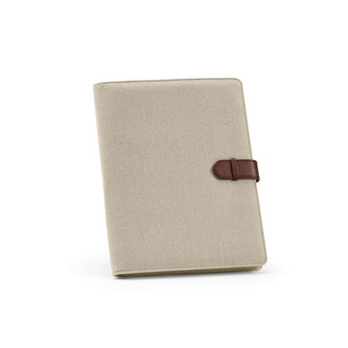 ELIOT A4 - Folder rCotton. 64 FSC sheet notepad and rPU closure