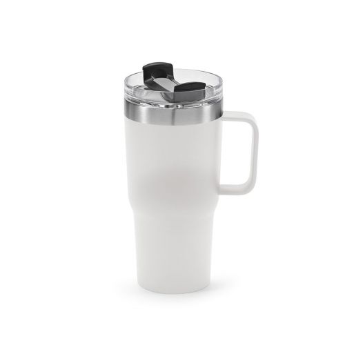 NEMAN - Mug rSS 580ml. Double wall and Rotating Lid