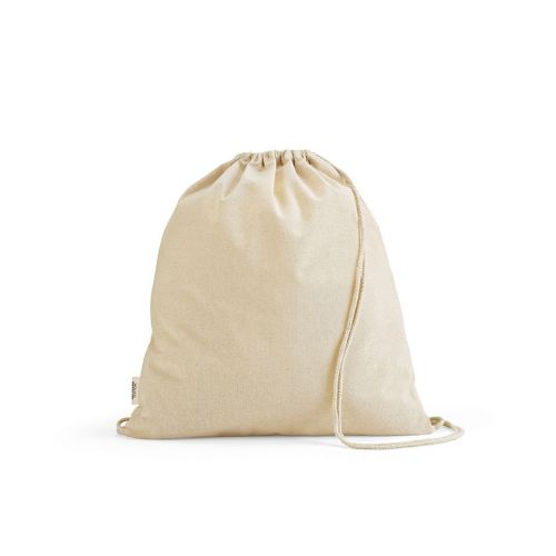 LHOTSE - Drawstring Bag rCotton 140gsm. rCotton Rope Straps
