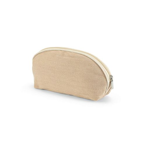 DEHLI - Toiletry Bag 1.5L 260gsm Jute with zipper