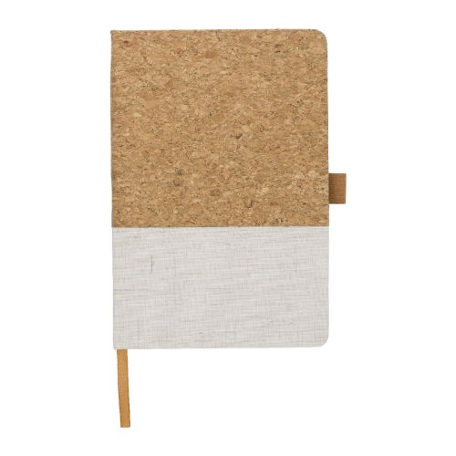 TREVOR - Cork and cotton notebook 