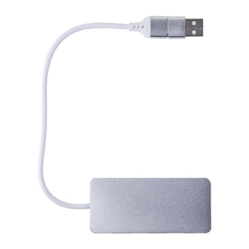 LAYTON - Recycled aluminium USB Hub 