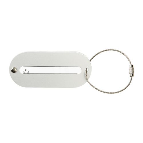 ISA - Aluminium luggage tag 