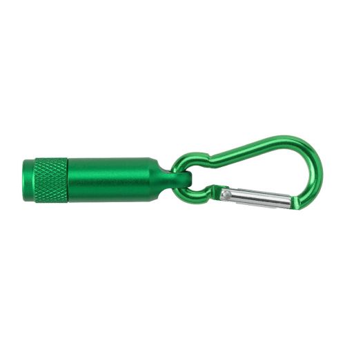 TRACY - Aluminium mini torch with carabiner 