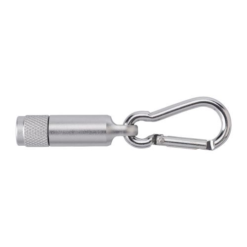 TRACY - Aluminium mini torch with carabiner 