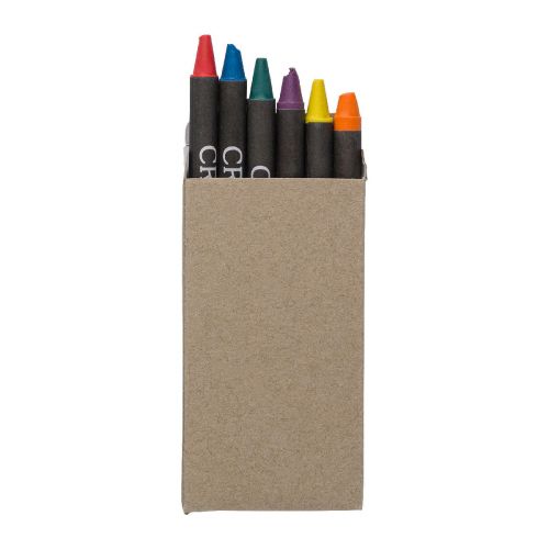 SELENA - Cardboard box with crayons 