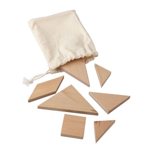 ULRIKE - Natural wooden tangram puzzle 