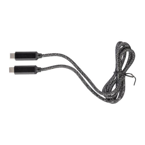 CLAUDIA - Nylon fabric charging cable 65W 
