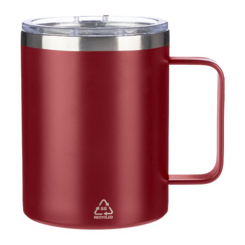 RENATE - Stainless steel double-walled mug (300 ml) 