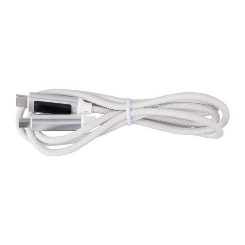 CLAUDIA - Nylon fabric charging cable 65W 