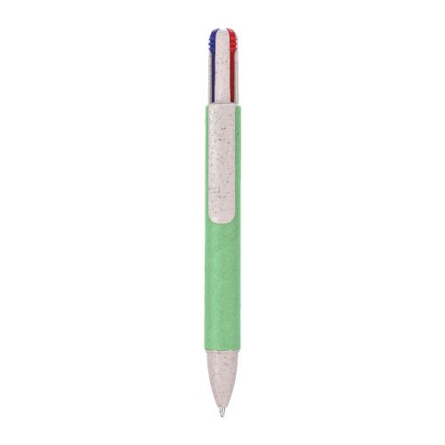 DEBORAH - Recycled carton four-color ballpen 
