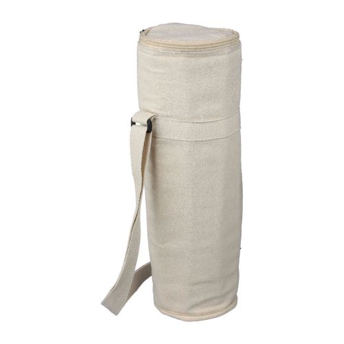 EUGENE - Recycled cotton (270 gsm) bottle cooler bag 
