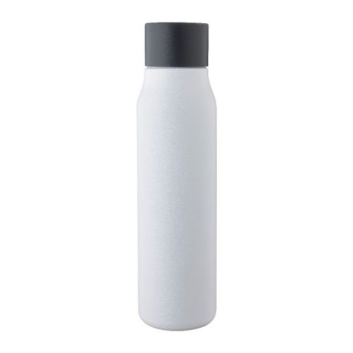 CASSIAN - Recycled stainless steel double-walled drinking bottle (600 ml) 