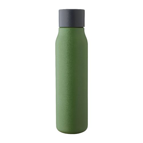 CASSIAN - Recycled stainless steel double-walled drinking bottle (600 ml) 