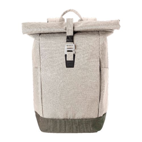 OBERON - Polyester (600D) roll-top backpack 