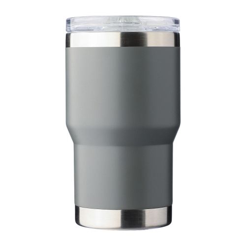 AYEN - Recycled stainless steel double-walled travel mug (350 ml) 