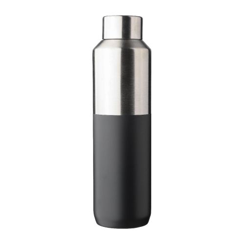 ESEN - Recycled stainless steel double-walled drinking bottle (600 ml) 