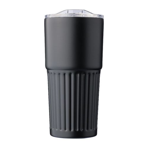 KAEL - Recycled stainless steel double-walled drinking mug (500 ml) 