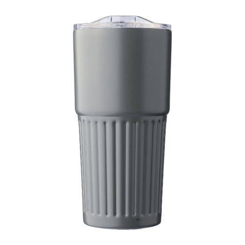 KAEL - Recycled stainless steel double-walled drinking mug (500 ml) 