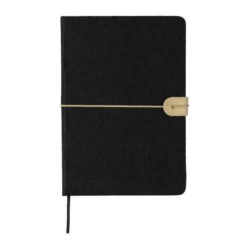 DARIO - Recycled felt notebook (A5) 