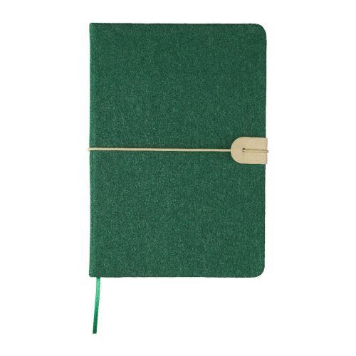 DARIO - Recycled felt notebook (A5) 