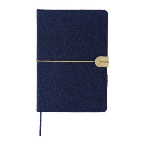 DARIO - Recycled felt notebook (A5) 