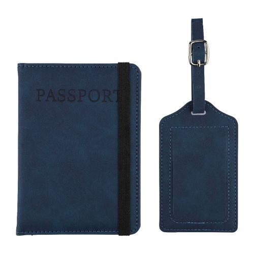 ZANI - Recycled PU passport holder and luggage label 