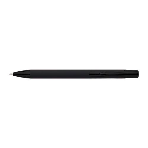 ANISA - Recycled aluminium rubberized ballpen 