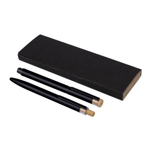 ILARIA - Recycled aluminium lacquered pen set 