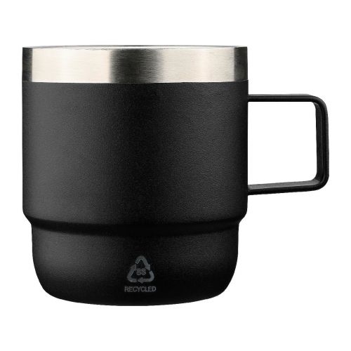 LILIA - Recycled stainless steel double-walled cup (180 ml) 