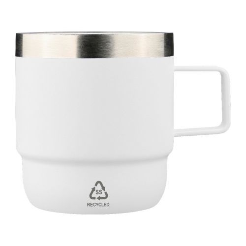 LILIA - Recycled stainless steel double-walled cup (180 ml) 
