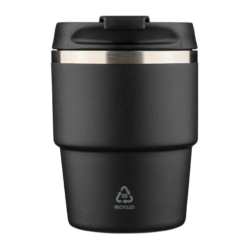 OLI - Recycled stainless steel double-walled mug (175 ml) 