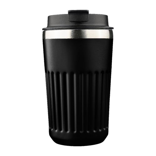 CHIARA - Recycled stainless steel travel mug (400 ml) 
