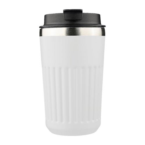 CHIARA - Recycled stainless steel travel mug (400 ml) 