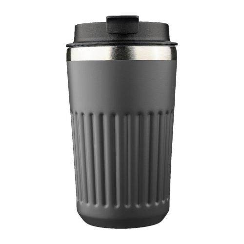 CHIARA - Recycled stainless steel travel mug (400 ml) 