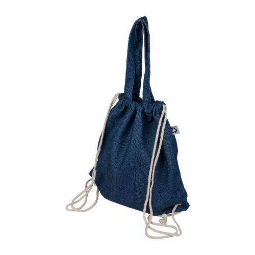 DEX - Recycled denim drawstring bag 