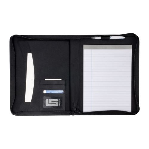 BYRON - A4 PVC Zipped folder. 