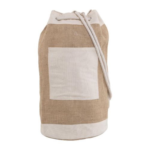 AUSTIN - Jute duffel bag 