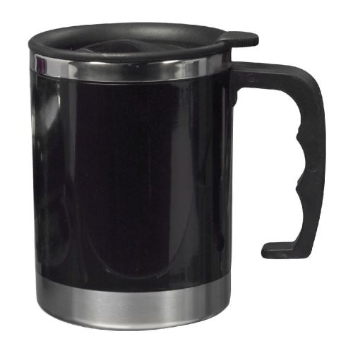GABI - Stainless steel and AS double walled mug 