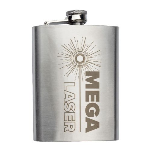 BENEDICT - Stainless steel hip flask 