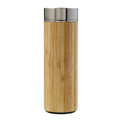 YARA - Bamboo and stainless steel double walled bottle 