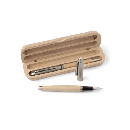 OLIVIERO - Beechwood writing set 