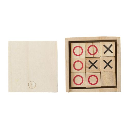 ALESSIO - Wooden Tic Tac Toe game 