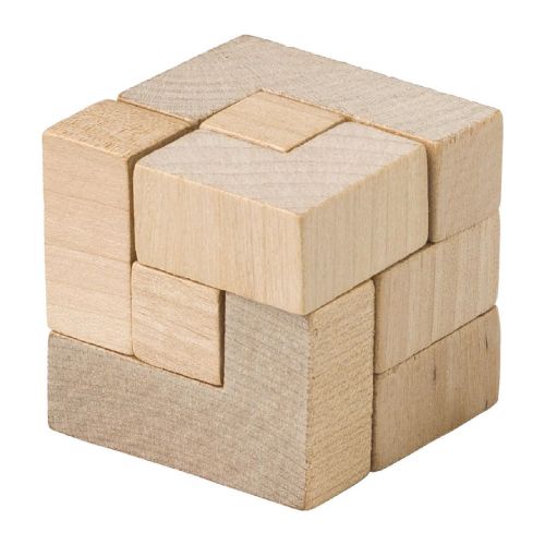 AMBER - Wooden cube puzzle 