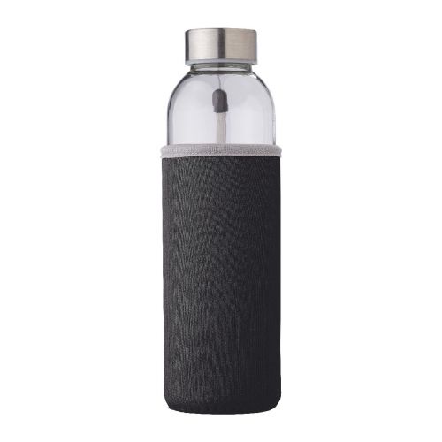 NIKA - Glass bottle (500 ml) with neoprene sleeve 